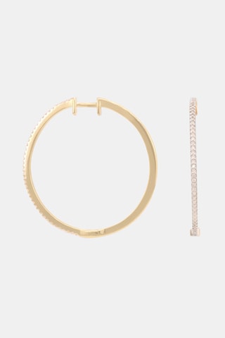 Créoles Elégantes Créoles - Or jaune et diamants