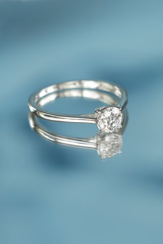 Verlovingsring Impérial - Witgoud en Diamant