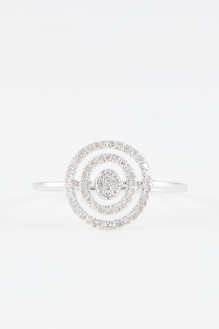 Bague Chios Or blanc et diamants
