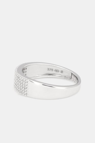 Bague Diamantine - Or blanc et diamants