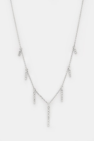 Collier Etincelia 
Or blanc et diamants