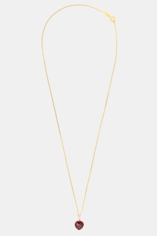 Colgante Royalia - Oro amarillo, diamantes y granate