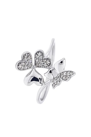 Bague Rhoea - Or blanc