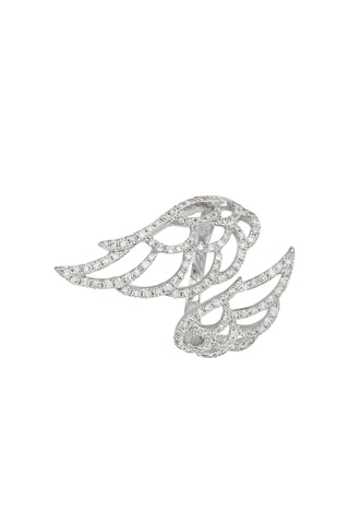 Bague Ailée - Or blanc