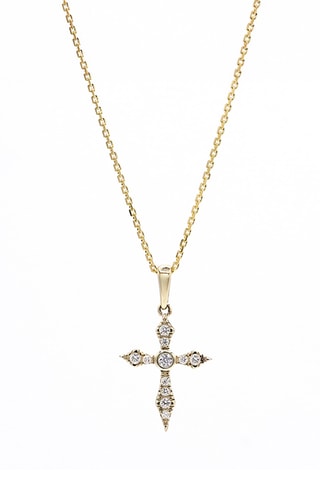 Colgante Eternal Faith - Oro amarillo y diamante
