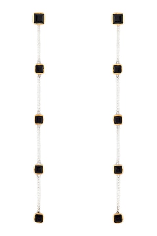 Boucles d’oreilles - Argent et onyx