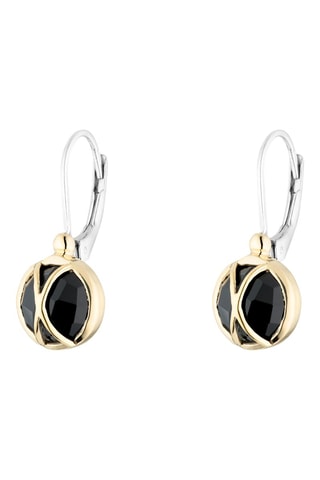 Boucles d’oreilles - Argent et onyx