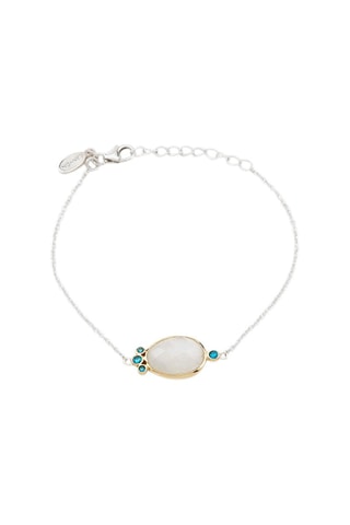 Bracelet - Argent et pierre de lune
