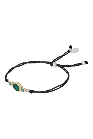 Bracelet - Argent, turquoises et onyx