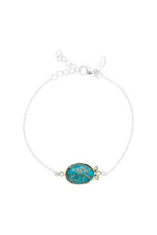 Bracelet - Argent et turquoise