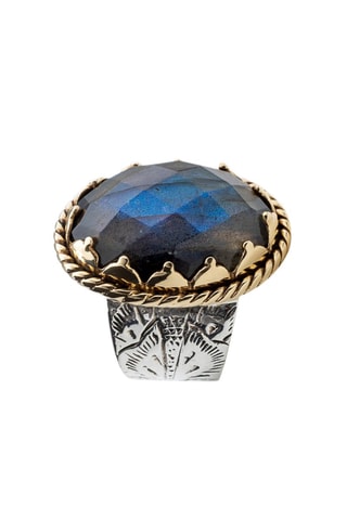 Bague - Argent et labradorite