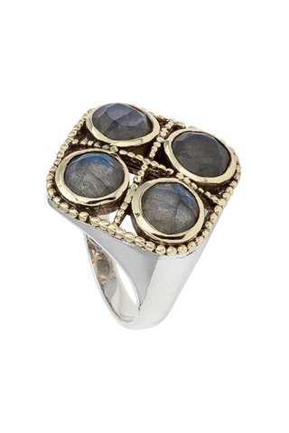 Bague - Argent et labradorites