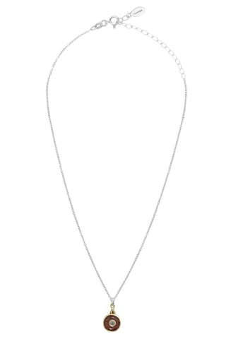 Collier - Argent, quartz et pierre de lune