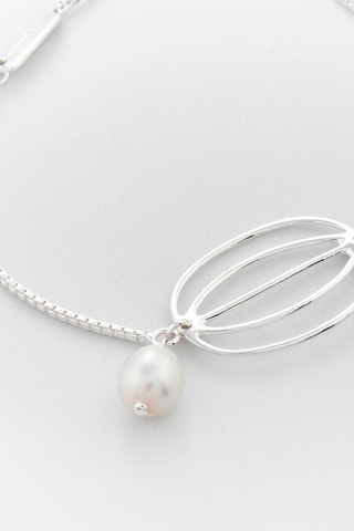Bracelet - Argent et perle d'imitation