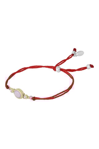 Bracelet - Argent, opale et perles d'imitation