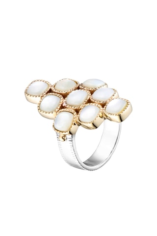 Bague - Argent et nacre