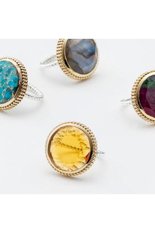 Bague - Argent et turquoise