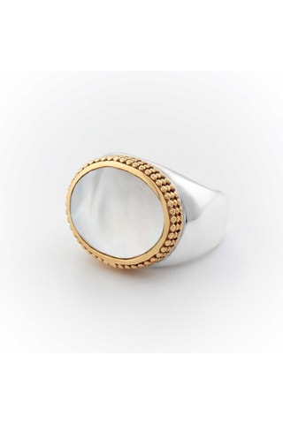 Bague - Argent et nacre