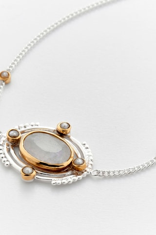 Bracelet - Argent et perles d'imitation