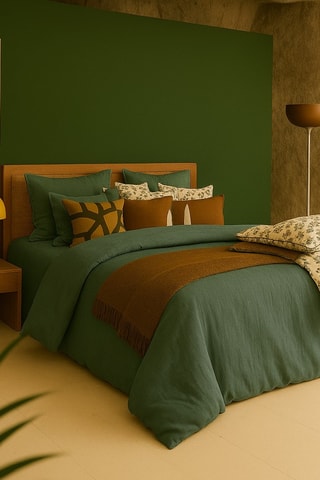 Housse de couette en lin Limy - Pigeon