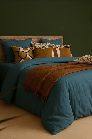 Housse de couette en lin Limy - Turquin