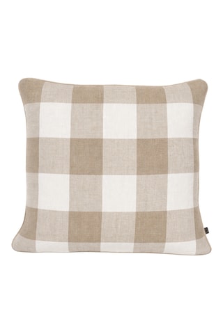Housse de coussin en lin Palma - Naturel - 45 x 45 cm