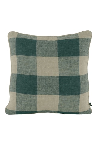 Housse de coussin en lin Palma - Pigeon - 45 x 45 cm