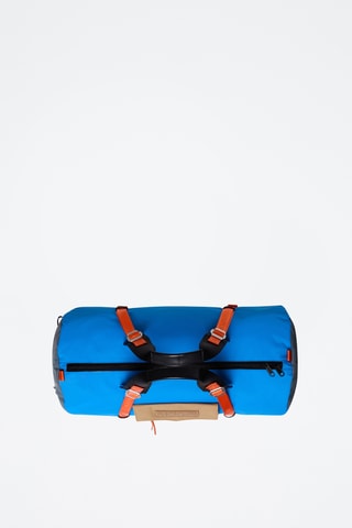 Duffeltas H Morra - Indigoblauw en Oranje