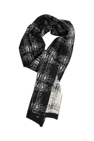 Sjaal Jeirf - Zwart en Wit