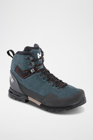 Nubuck Wandelschoenen G TREK 4 - Pauwblauw