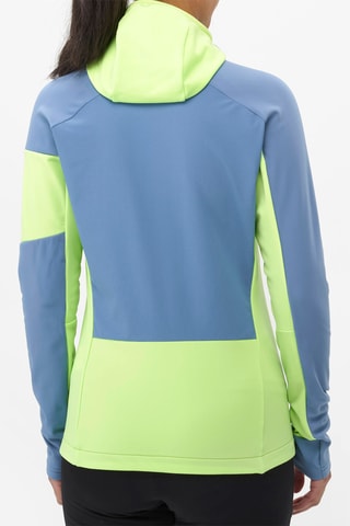 Ski-jasje Pierra - Limoengroen en Kobaltblauw