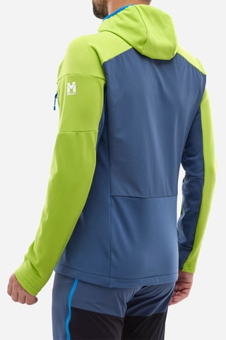 Ski-jasje Pierra- kobaltblauw en groen