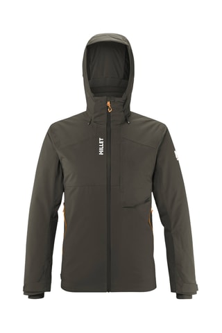 Ski-jasje met Capuchon Atna Peak - Kaki