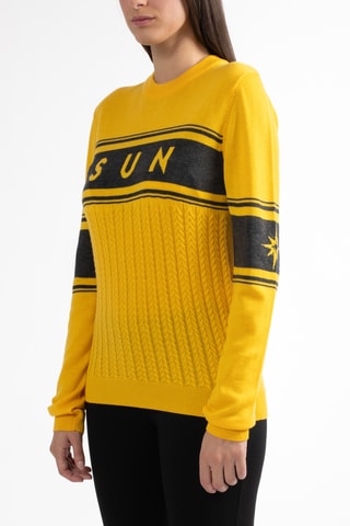 Wollen Trui Usopp - Geel en Zwart