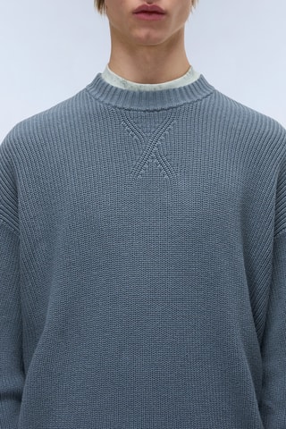 Trui D Rignano - Grijs