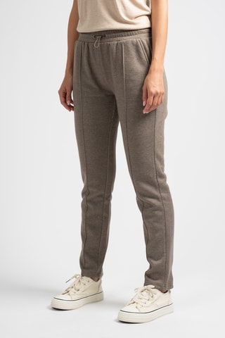 Broek Hoge Taille Vidor - Gemêleerd Taupe