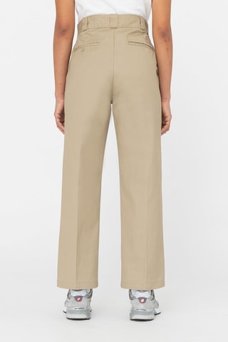 Broek Hoge Taille Elizaville - Beige - Dickies