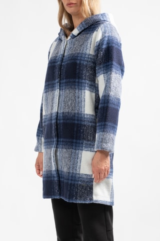 Jas met Capuchon Yoff - Blauw