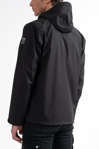 Jasje met Capuchon Softshell Dropp - Zwart