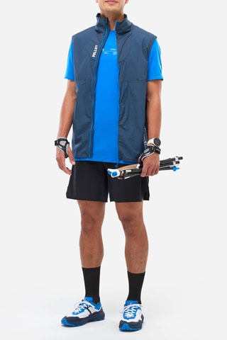 Mouwloos opvouwbaar jasje Intense Windbreaker - Marineblauw 