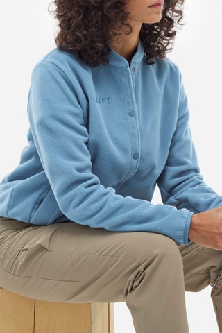 Fleece Jasje Cimaï - kobaltblauw