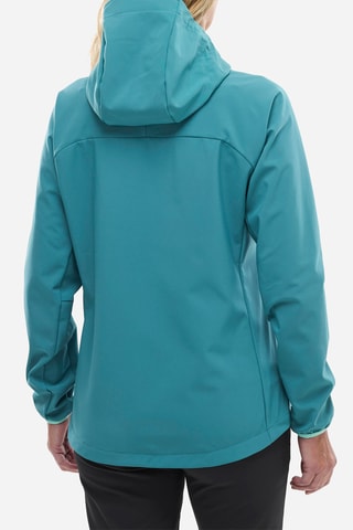 Jasje met Capuchon Softshell Fusion - turquoise