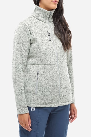 Fleece Jasje Tribini - Gemêleerd Lichtgrijs