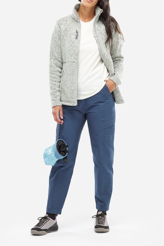 Fleece Jasje Tribini - Gemêleerd Lichtgrijs