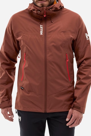 Jasje met capuchon Fitz Roy - Steenrood