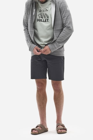 Fleece Jasje met Capuchon Cimaï Light - Zwart