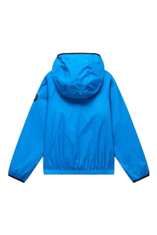 Windjack met Capuchon K A-Allori - Kobaltblauw