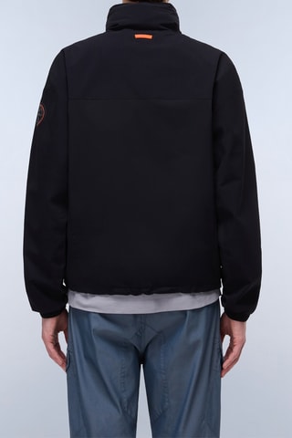 Jasje met Capuchon A Clay - Zwart en Oranje