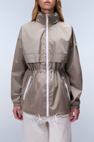 Jasje met Capuchon A Era - Beige en Wit