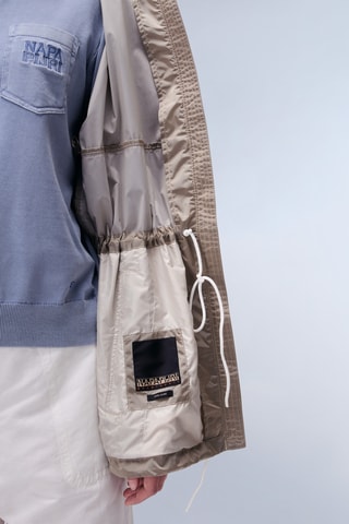 Jasje met Capuchon A Era - Beige en Wit